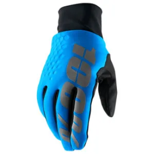 100% Hydromatic Brisker Gloves Blu XXL