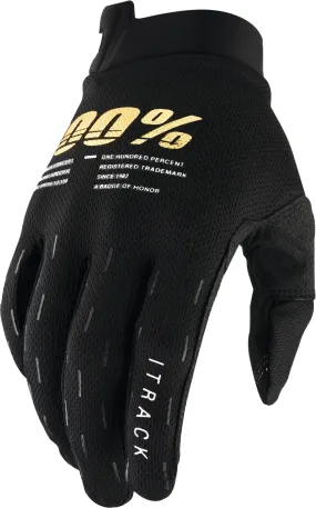 100% iTrack Youth MTB Gloves