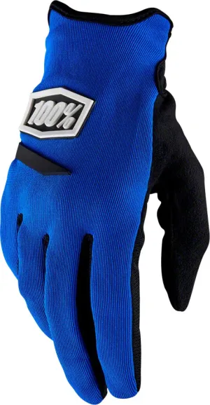 100% RideCamp Women's Glove Blu MD