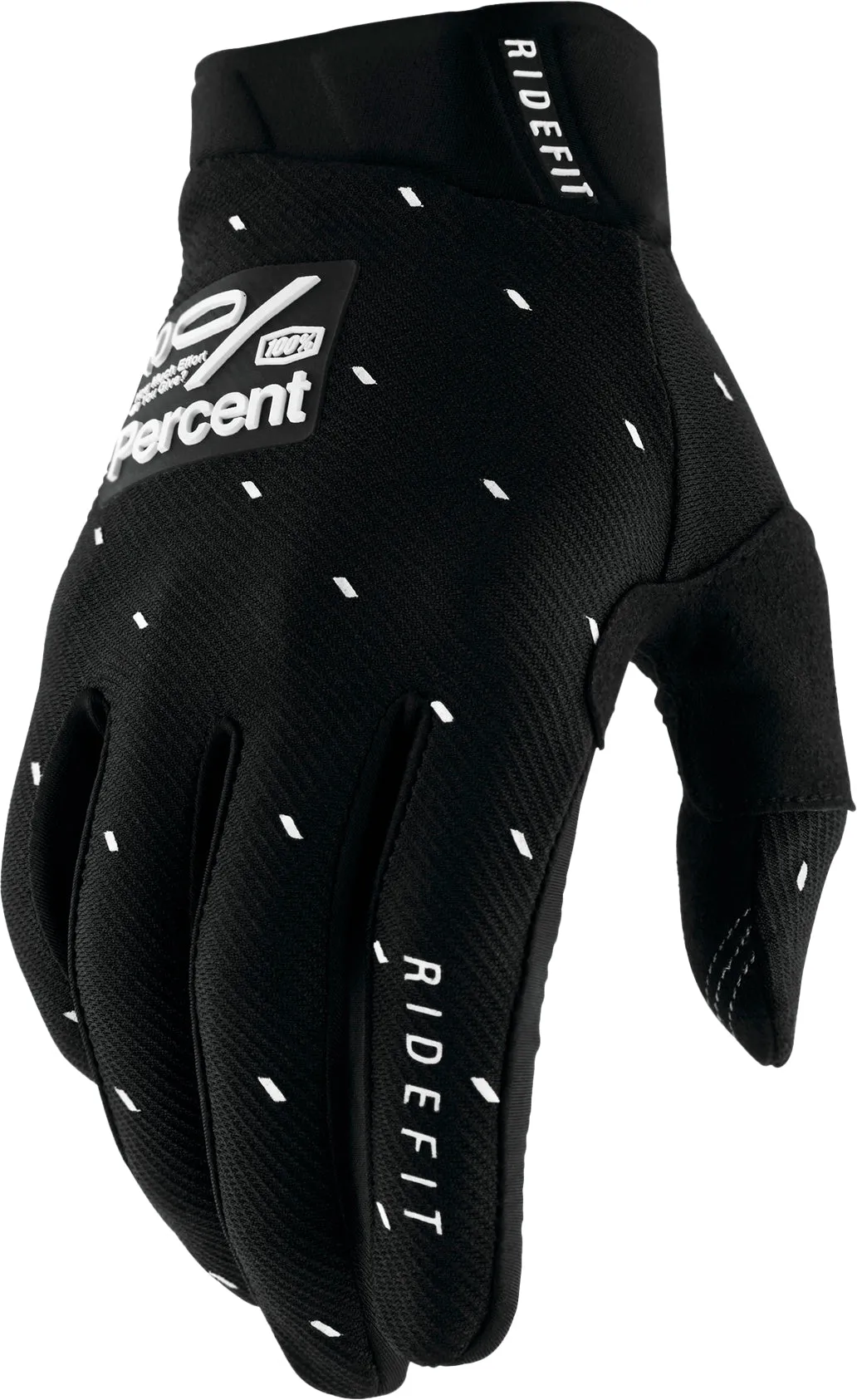 100% Ridefit Mens MTB Gloves