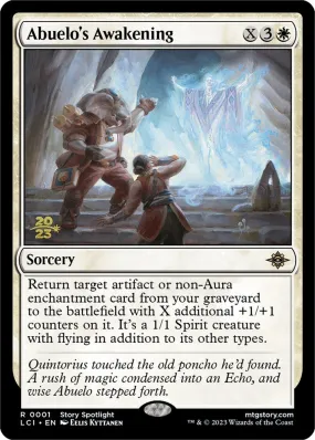 Abuelo's Awakening [The Lost Caverns of Ixalan Prerelease Cards]