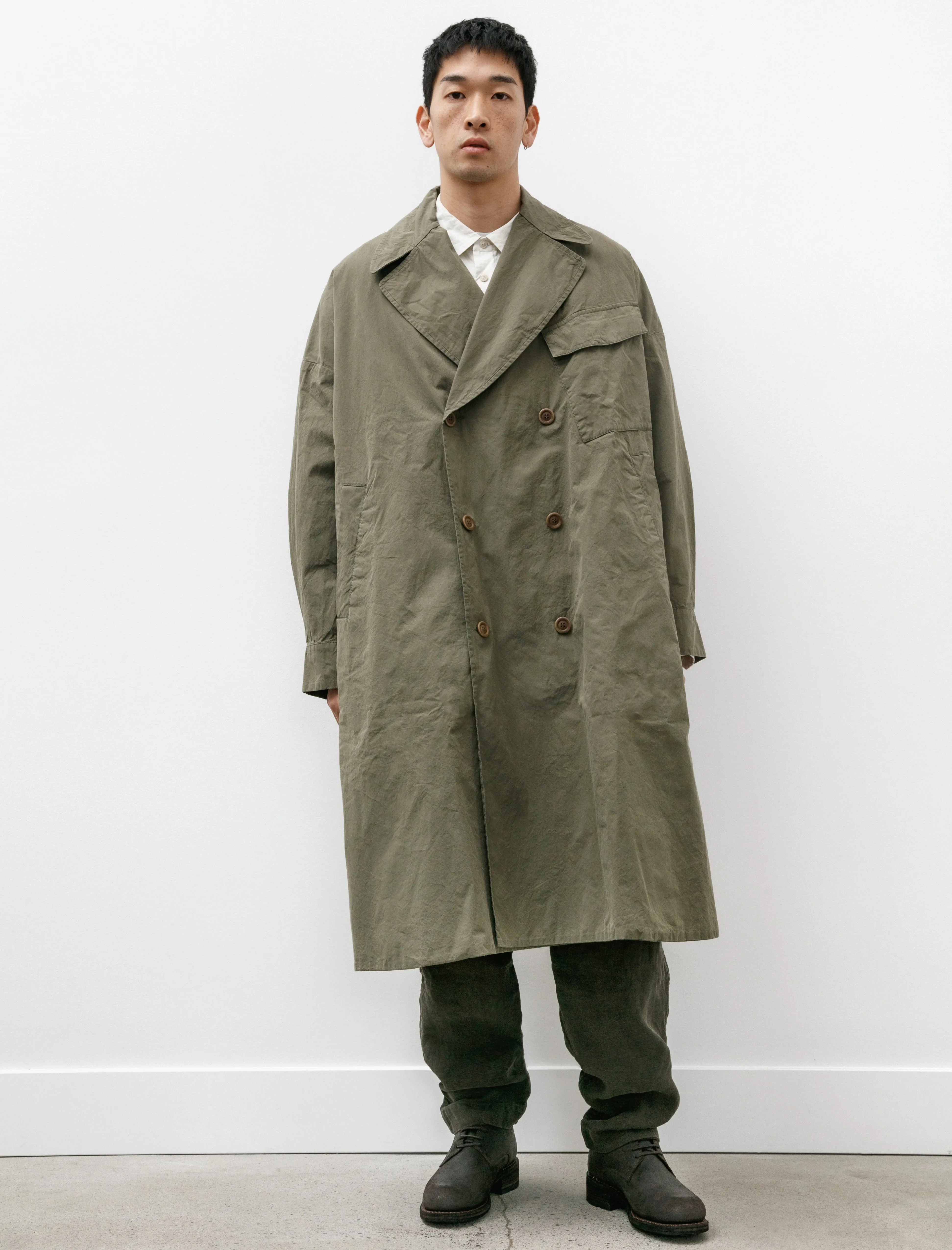 Army Coat Card Olive