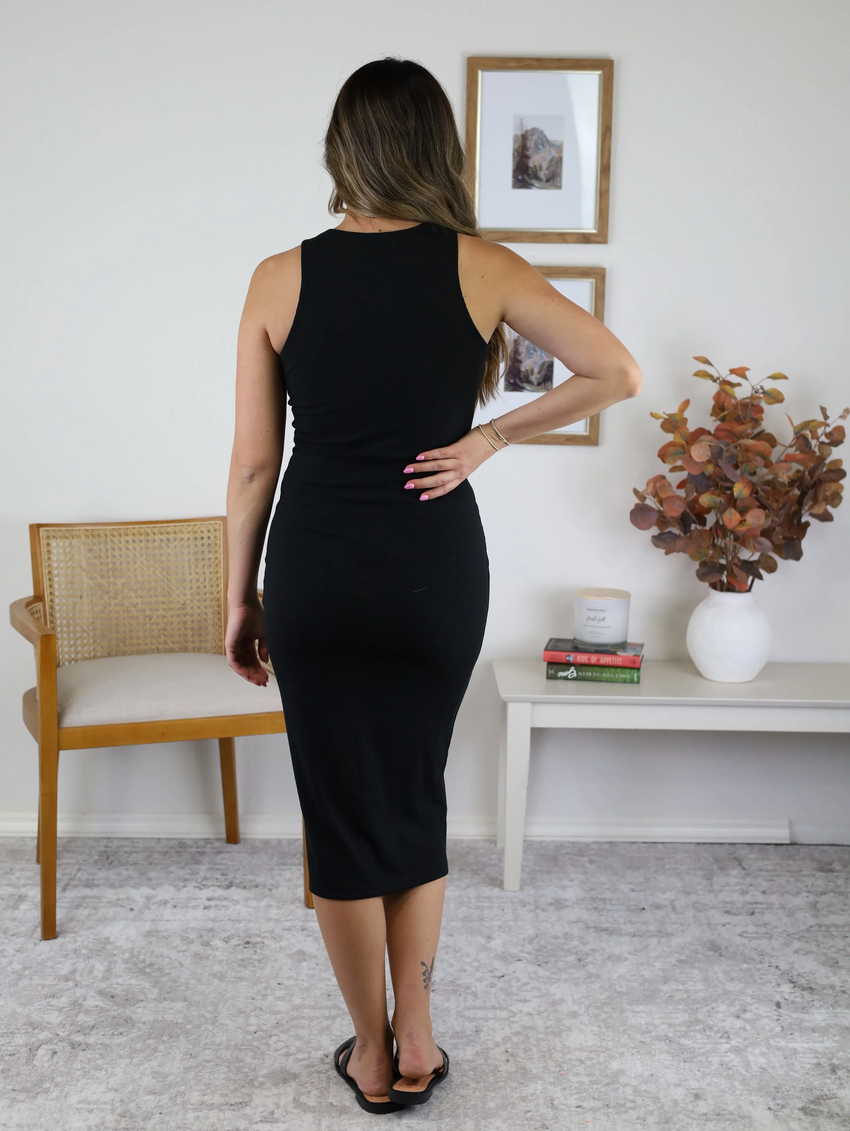 Ayla Bodycon Midi Dress