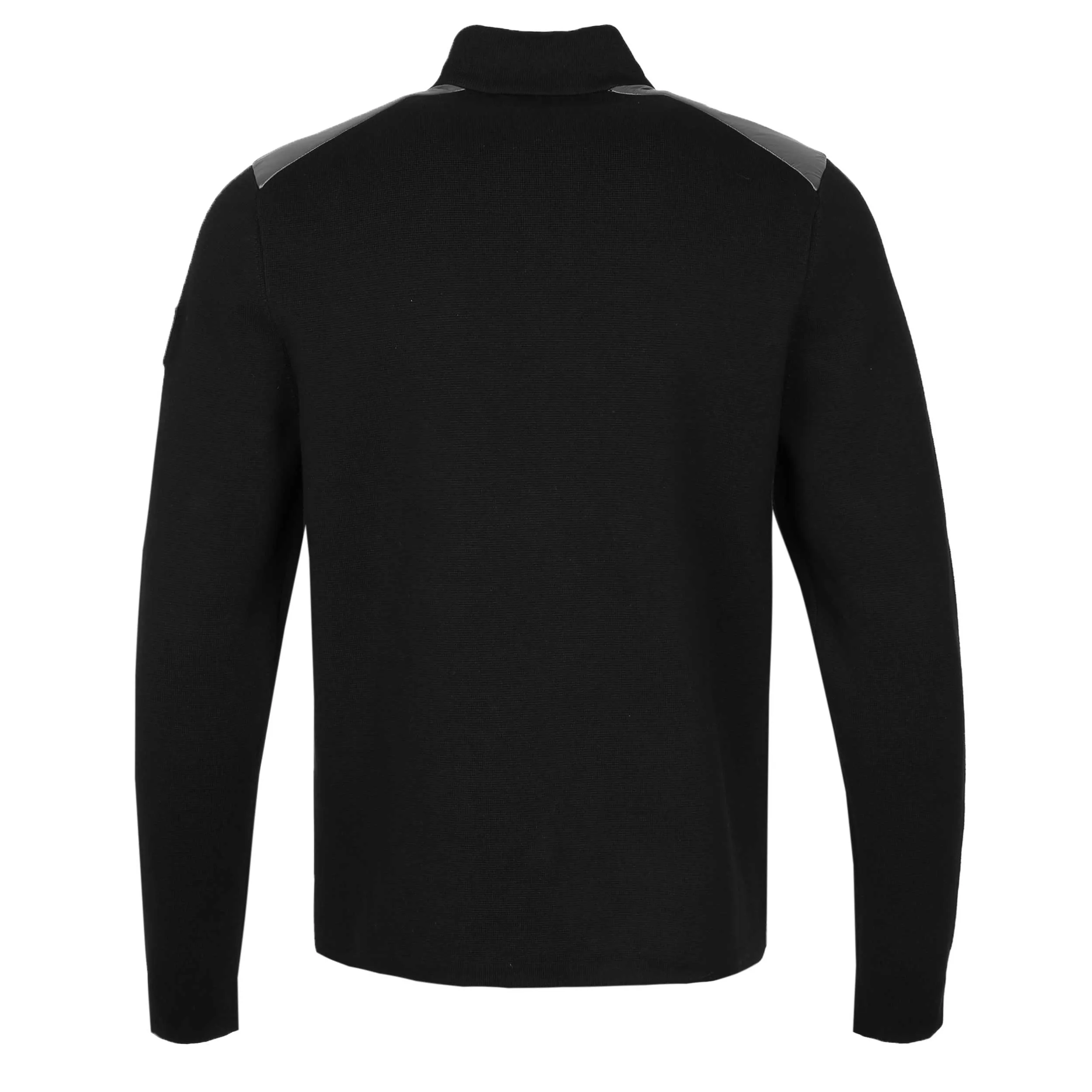 Belstaff Veer Zip Cardigan Knitwear in Black