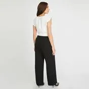 Black and Ivory Two Tone Jumpsuit