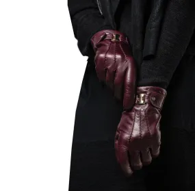 Bronte 2 - Women's Cashmere Lined Leather Gloves