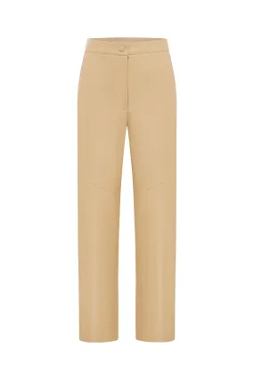 Butterscotch Italian Leather Pant