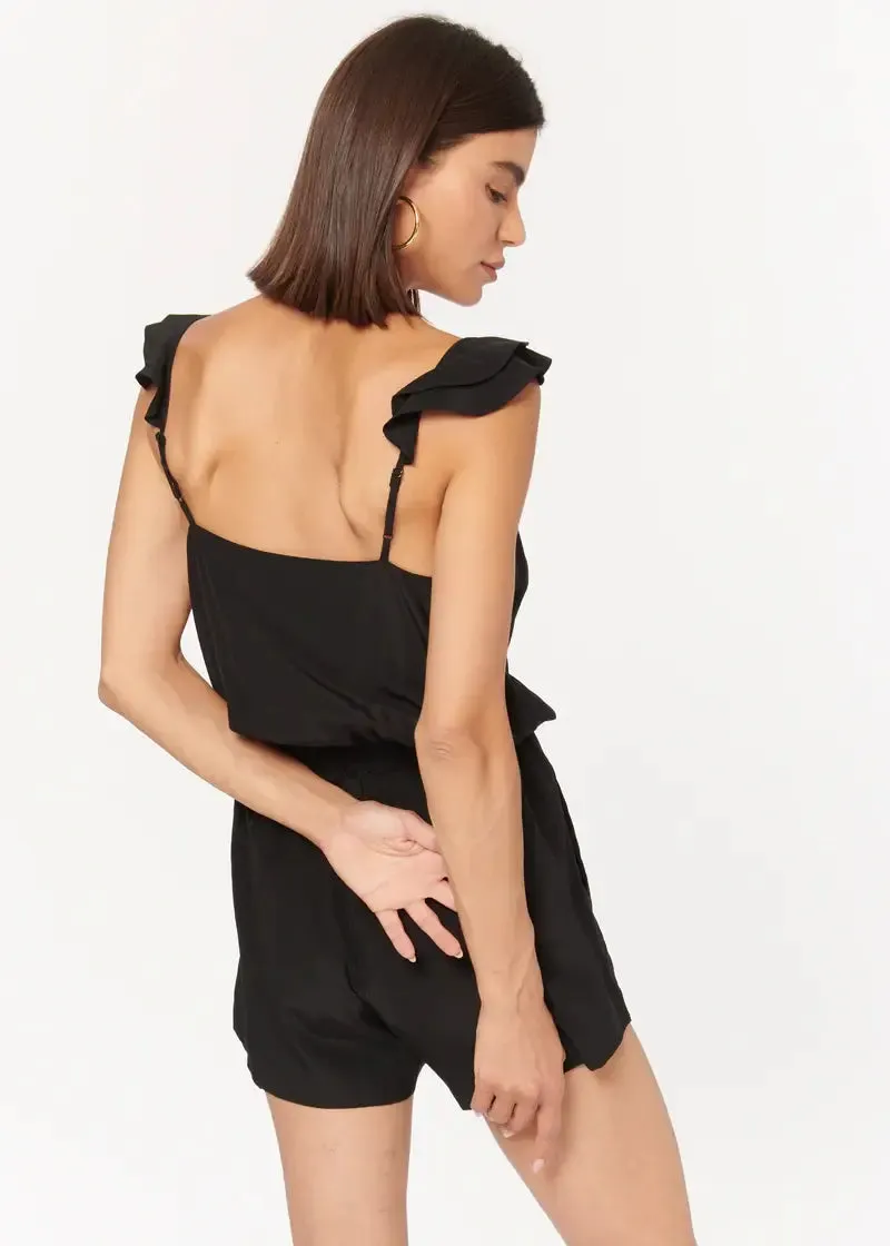 CAMI NYC - Paola Romper in Black