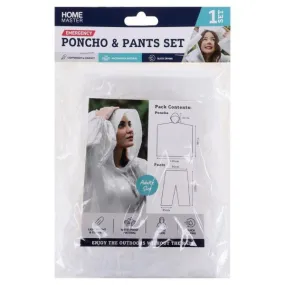 Clear Poncho Emergency Kit