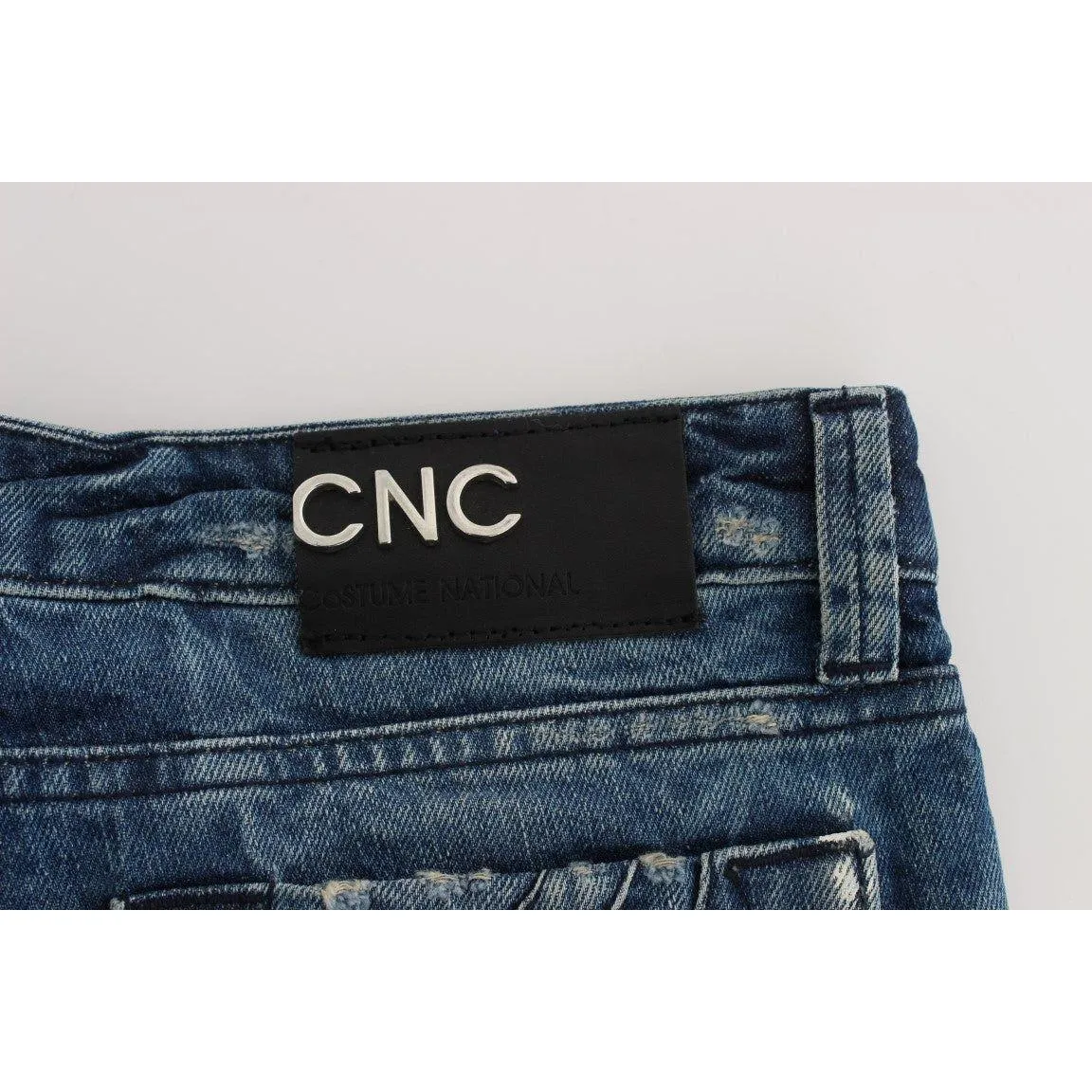 Costume National Chic Blue Regular Fit Denim