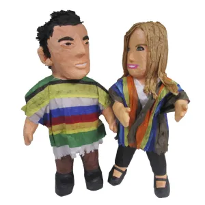 Couple in Poncho Custom Pinata