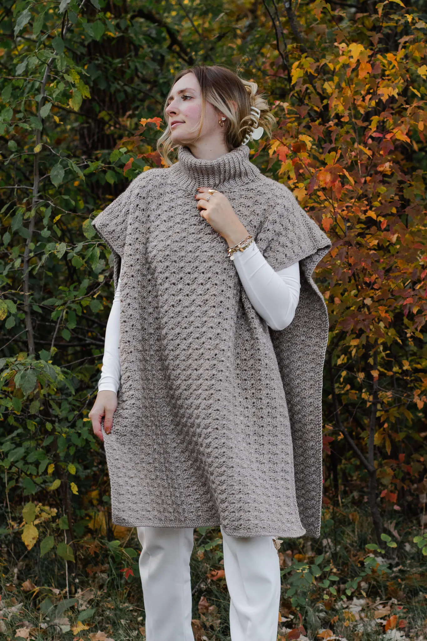 Crochet Kit - Northcross Poncho