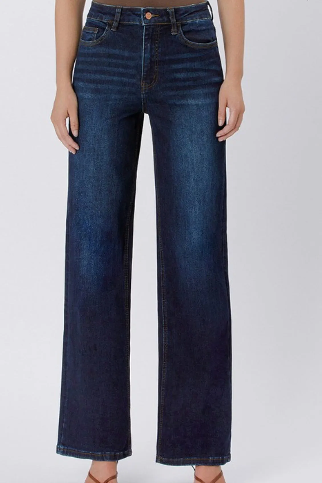 Dark Wash Trouser Jean