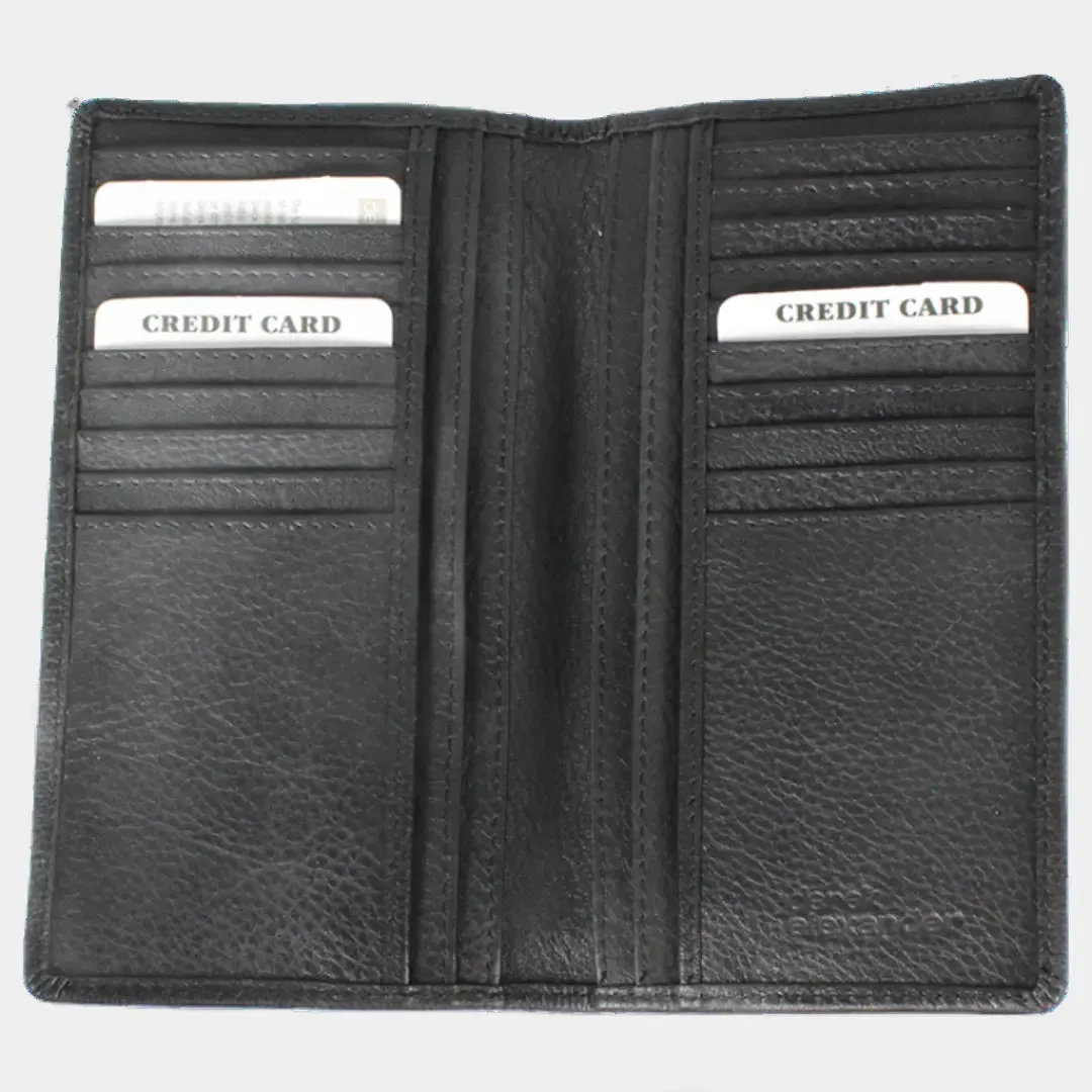 Derek Alexander Men's Bristol Breast Pocket Bifold Leather Wallet