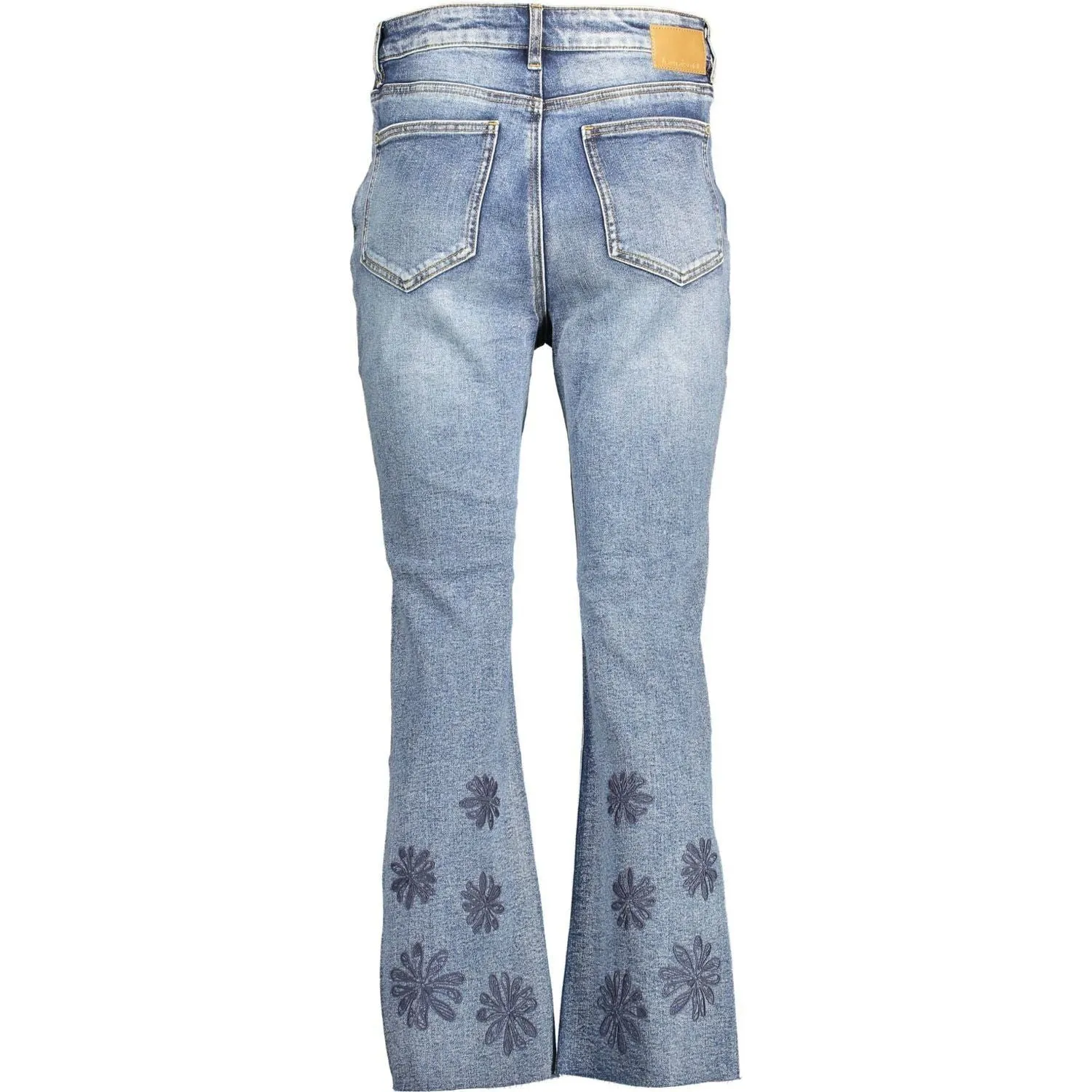 Desigual Blue Cotton Women Jeans