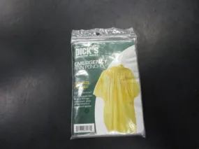 Dicks Sporting Goods Emergency Rain Poncho