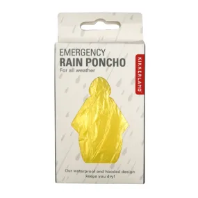 Emergency Rain Poncho