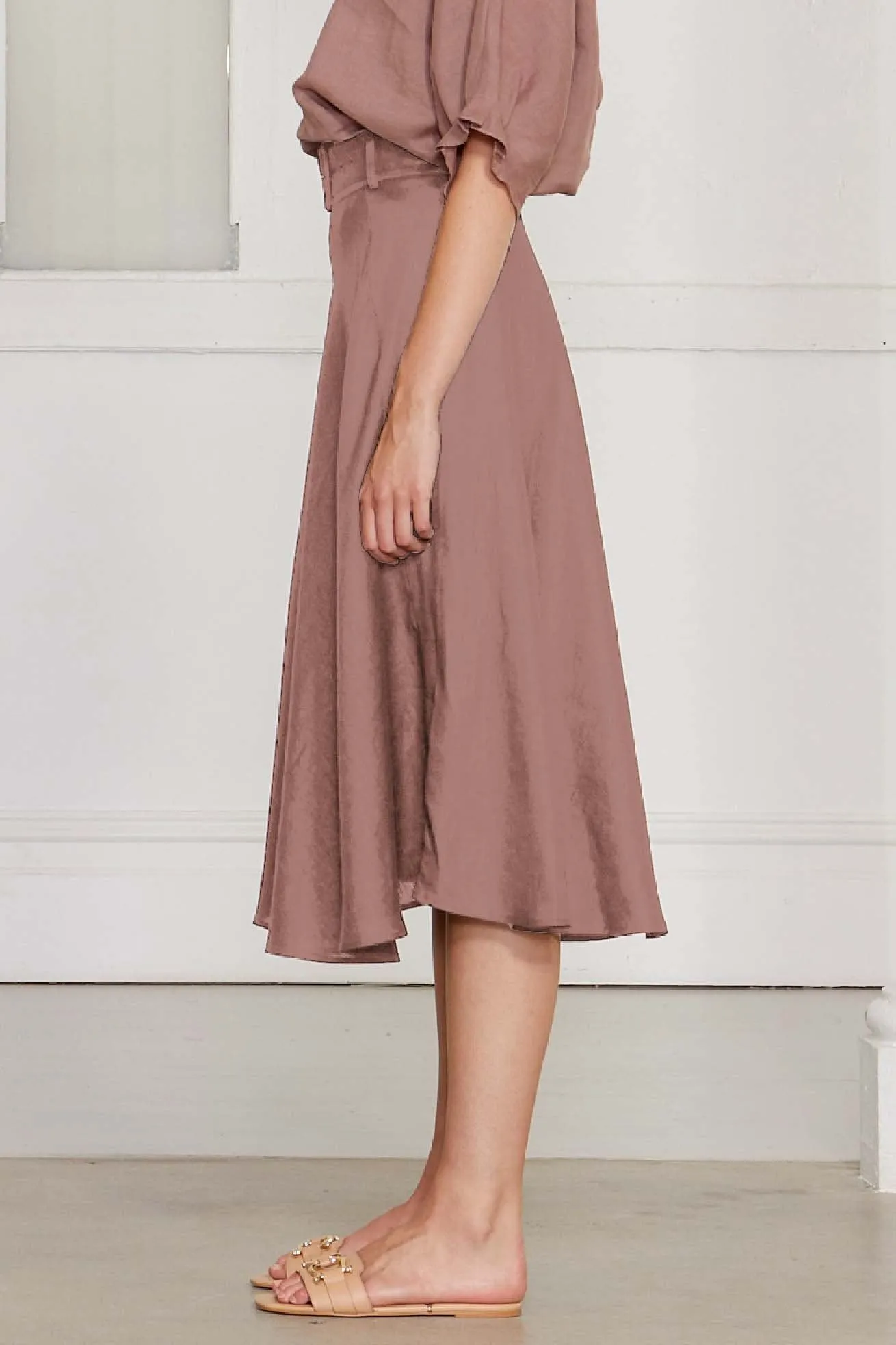 Fate   Becker Love Is Skirt in Smoked Pearl