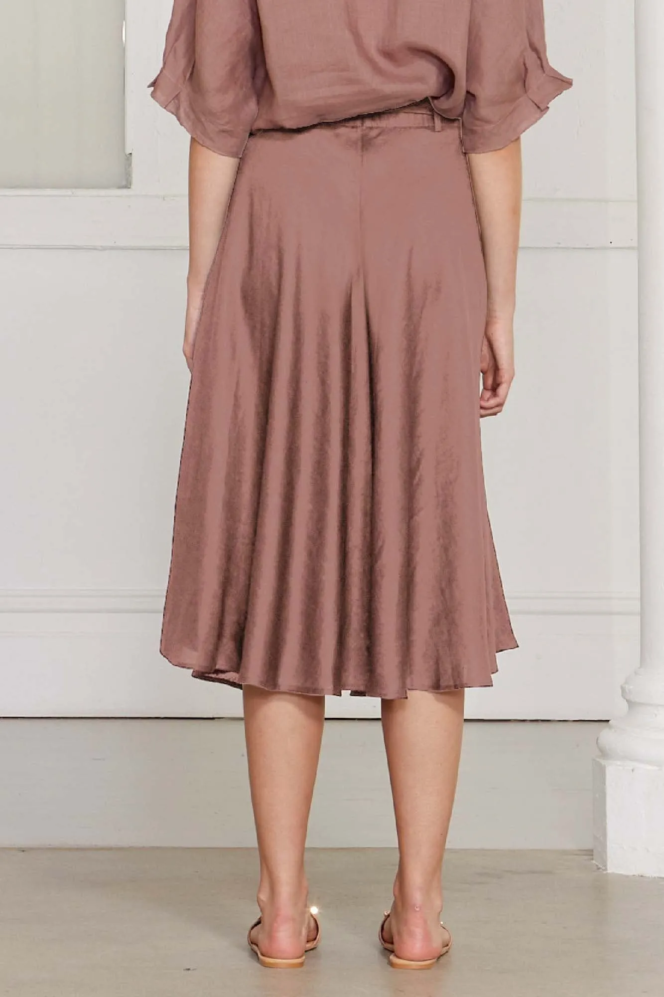 Fate   Becker Love Is Skirt in Smoked Pearl