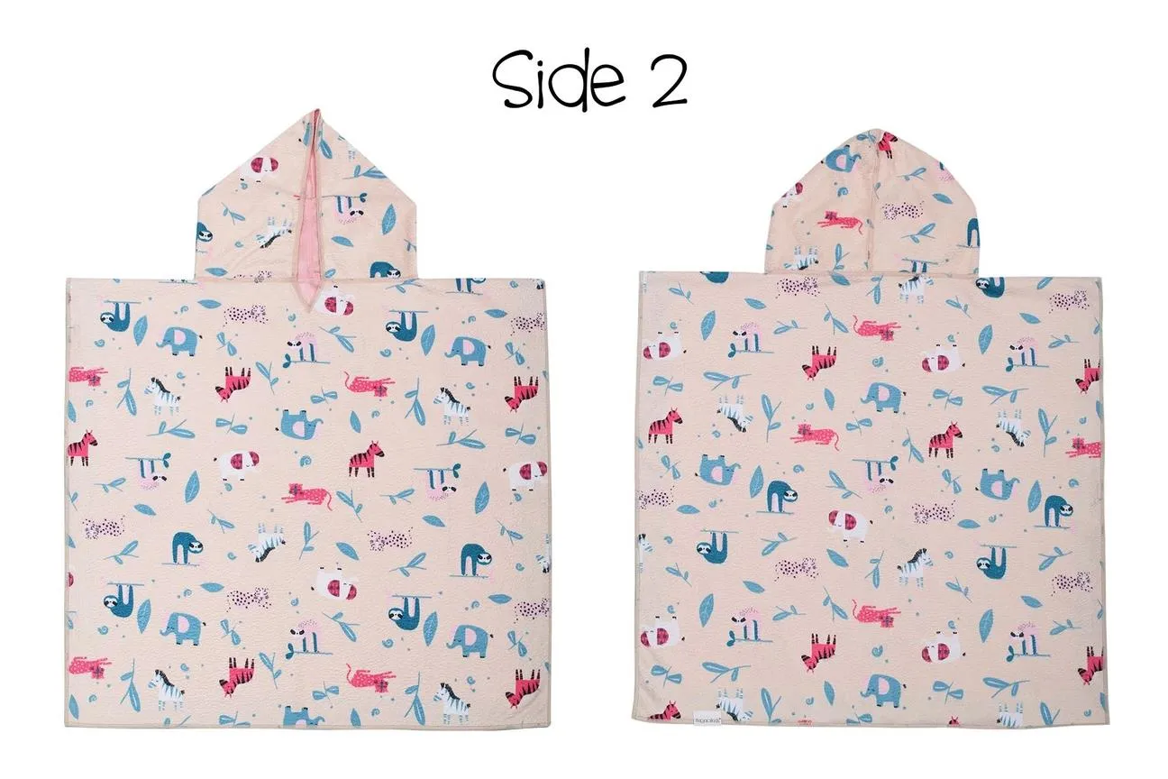 Flap Jack Kids Kids UPF50  Cover-Up - Giraffe/Zoo