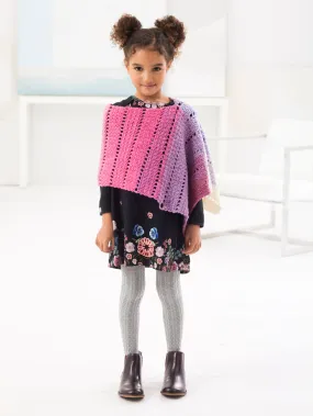 Girls Poncho (Crochet)