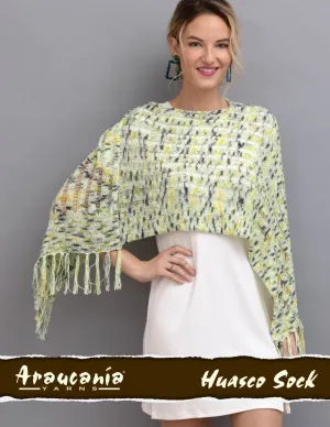 INES PONCHO KIT - ARAUCANIA HUASCO SOCK HAND PAINTED