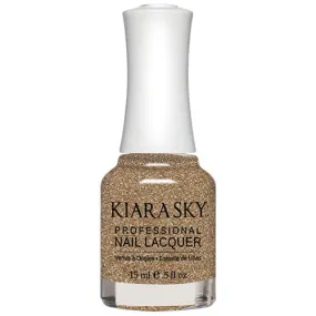 Kiara Sky All-in-One Polish - N5017 Dripping Gold