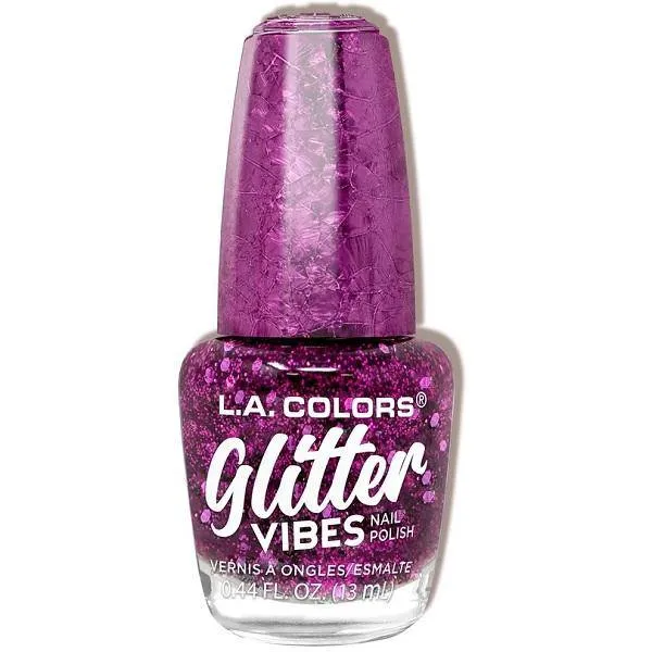 LA Colors City Girl Glitter Vibes Nail Polish