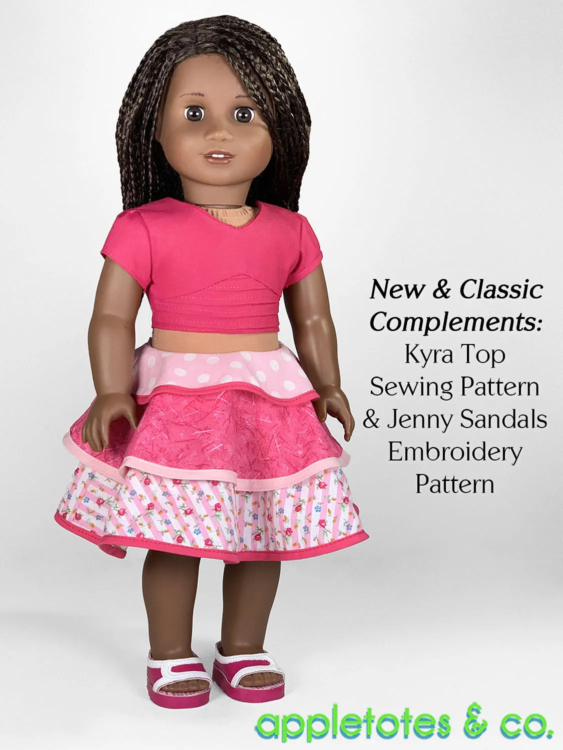 Lila Skirt 18 Inch Doll Sewing Pattern