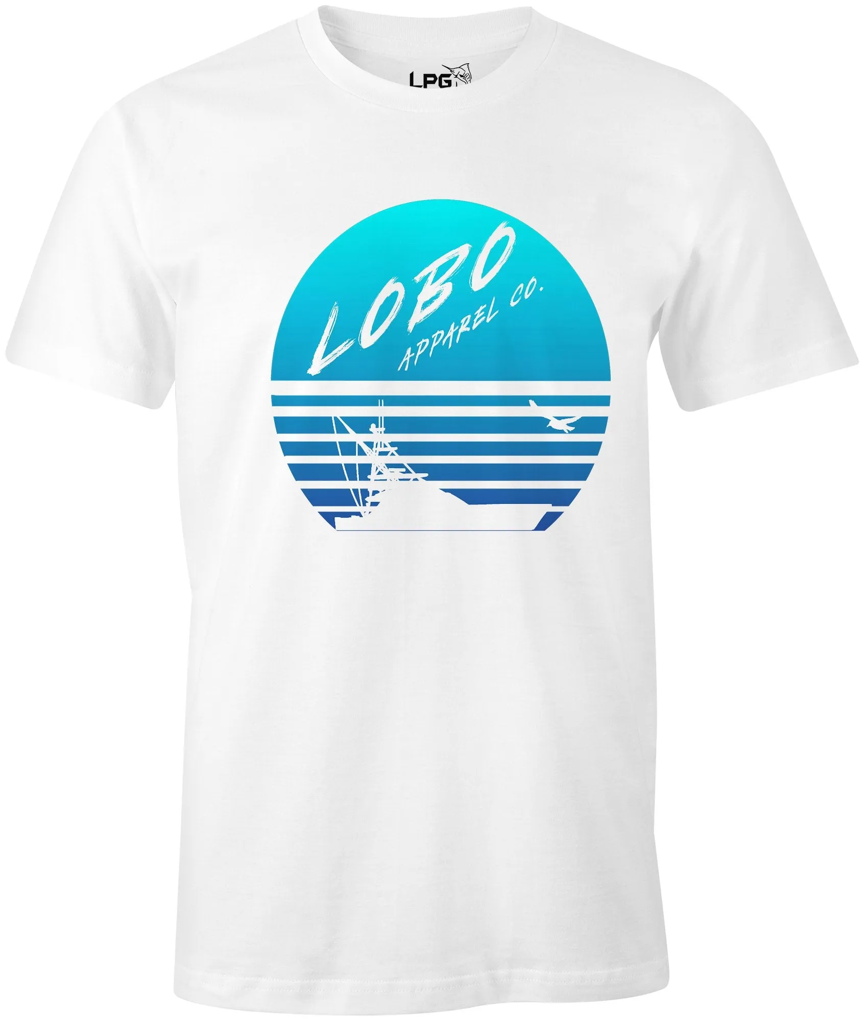 LPG Apparel Co. Sportfish Sunset Hombre Tee T-Shirt