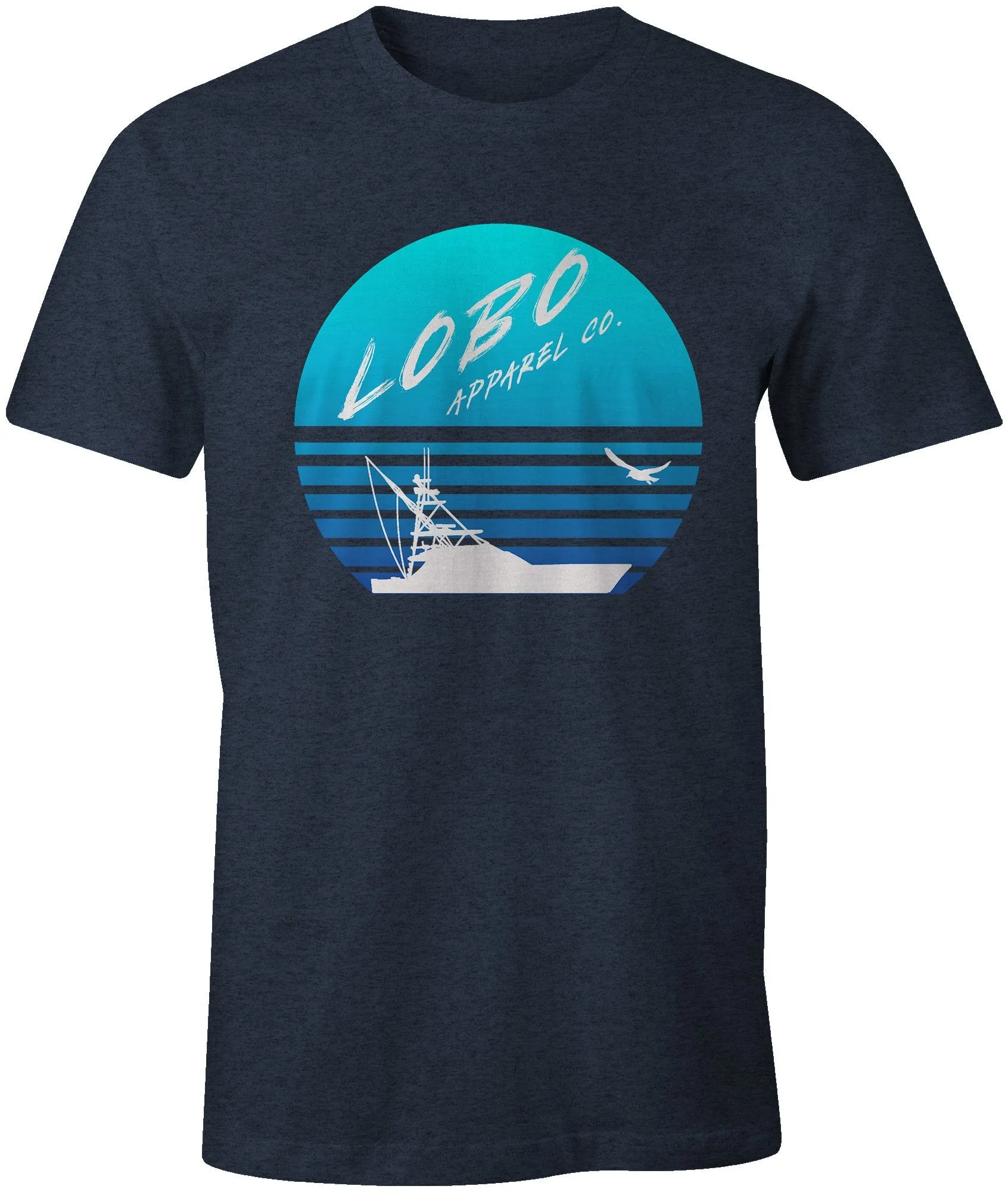 LPG Apparel Co. Sportfish Sunset Hombre Tee T-Shirt