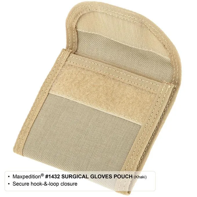 Maxpedition Surgical Gloves Pouch (Black)