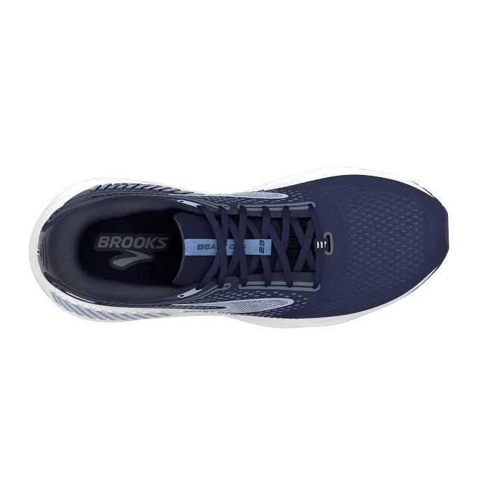 Mens Brooks Running Beast GTS 23 in Peacoat/Blue/White