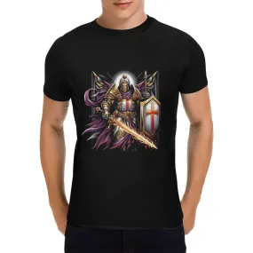 Men's Templar Knight Gildan Cotton T-Shirt