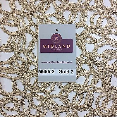 Metallic Wedding Net Mesh lace Dress fabric 50"  Wide M665 Mtex