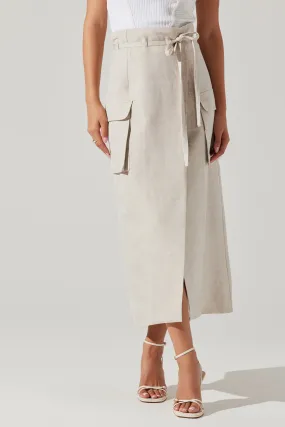 Nara Wrap Cargo Skirt