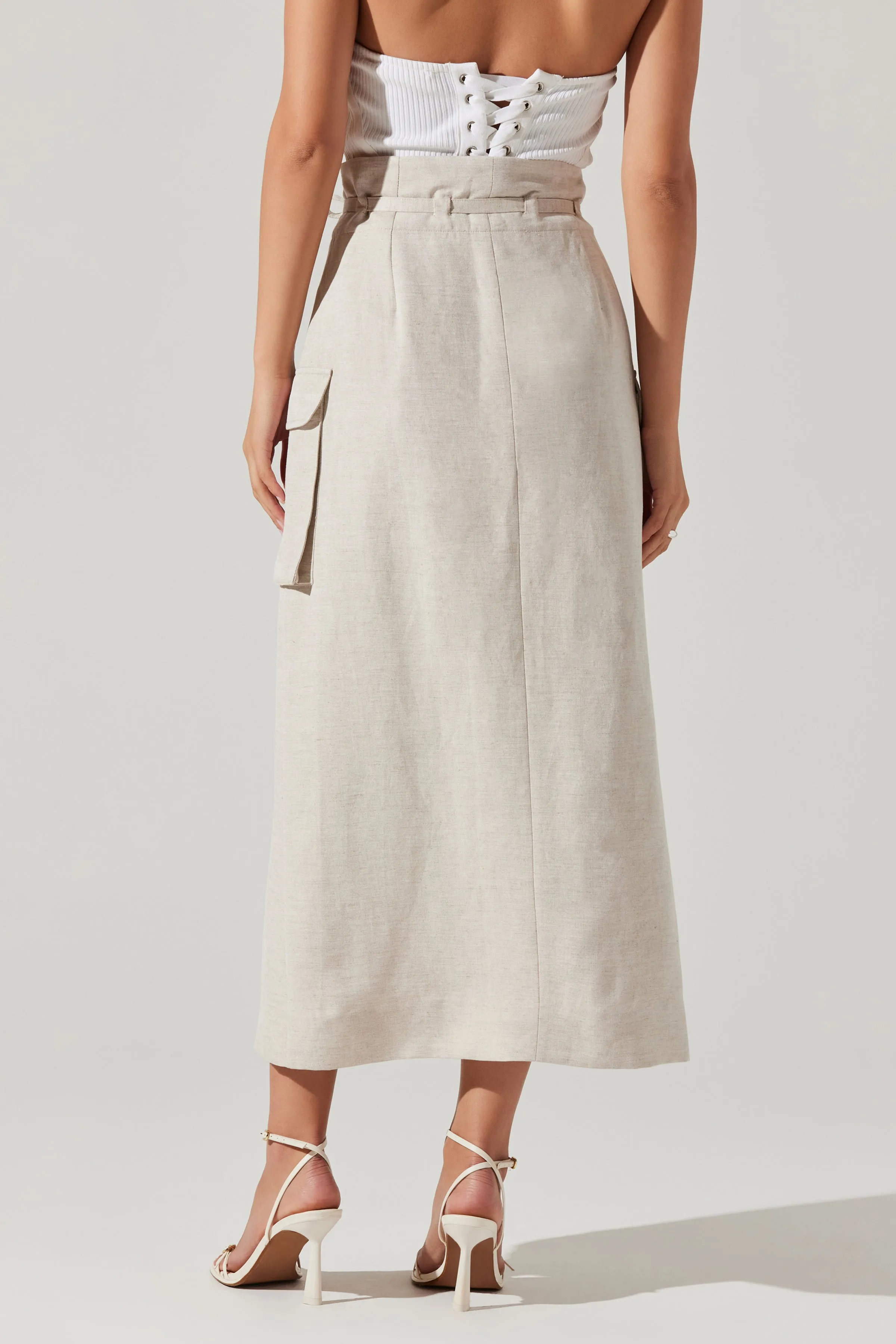 Nara Wrap Cargo Skirt