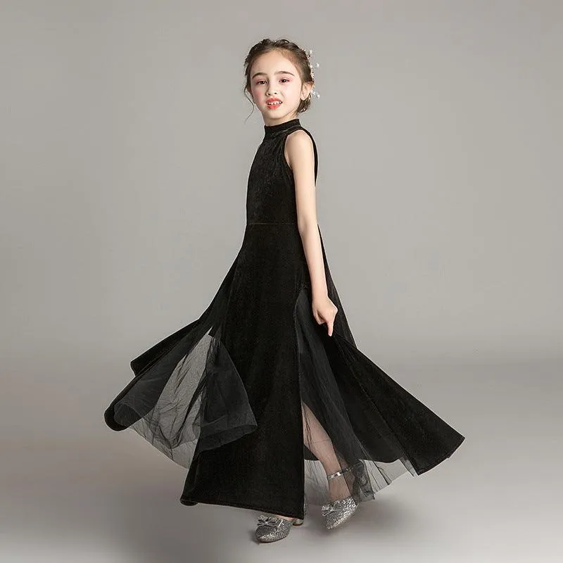 Noble Princess Style Long Dress Perfect Fusion of Comfort and Fashion Flowing Asymmetric Hemline Full of Grace