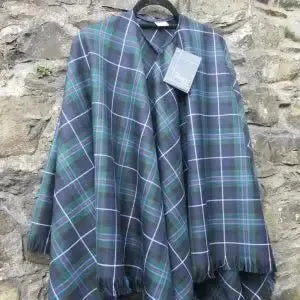 Peebles Tartan Poncho