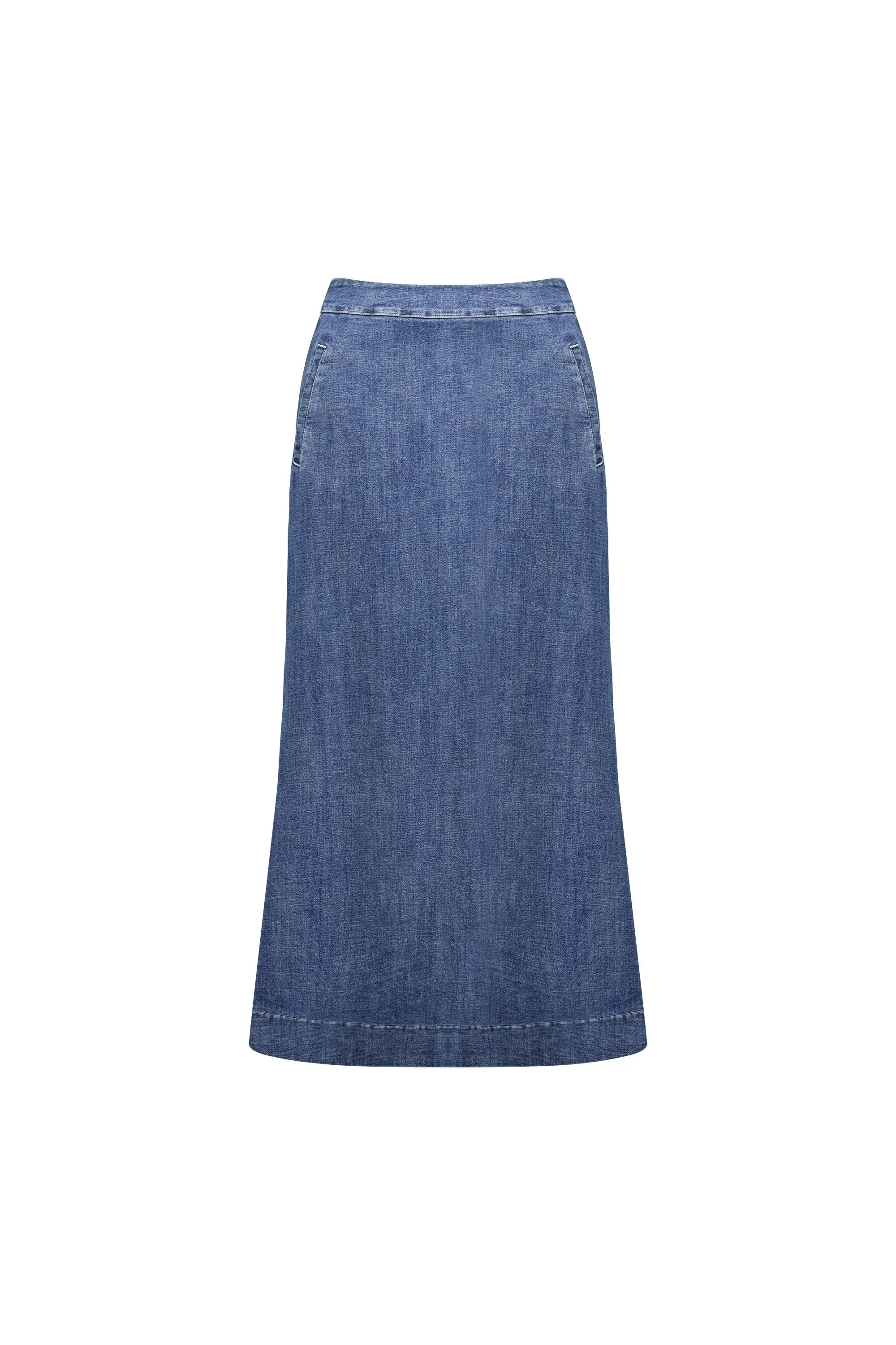 Perry Skirt - Mid Wash