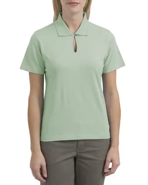 PING COLLECTION - Ladies DRY-FIBER DYNAMICS Chevron-Tipped Sport Shirt.   LP501