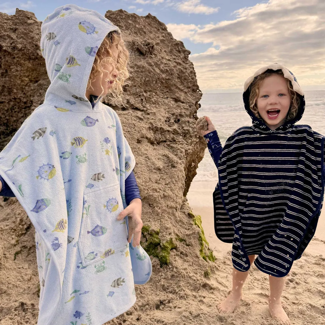 PURE BABY - Towelling Poncho