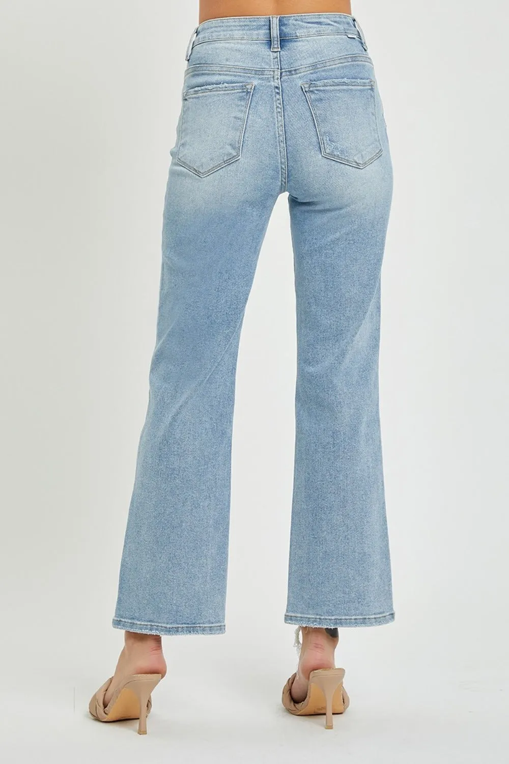 RISEN Full Size High Rise Straight Jeans