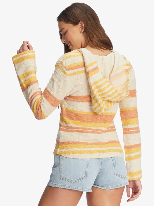 Roxy Surfing Sunshine Sweatshirt-Snow White