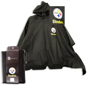 RPST1 Rain Poncho - Pittsburgh Steelers