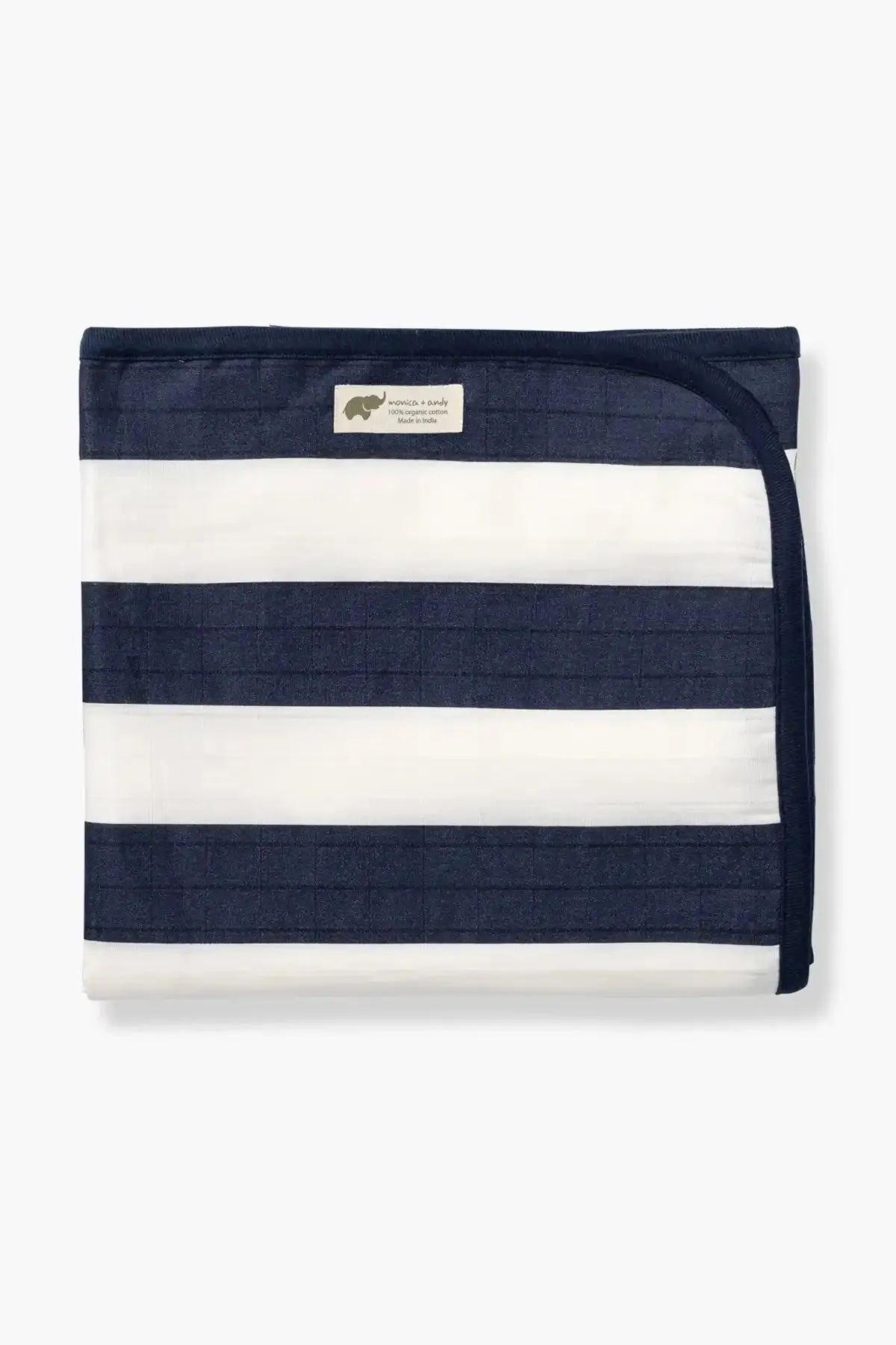 SALE - Always Blanket_Blue Cabana Stripe