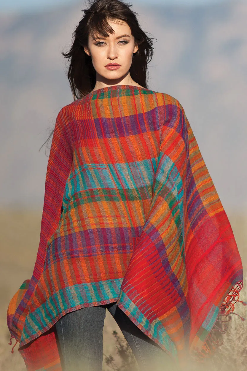 Sevya Kalya Cotton & Wool Shawl