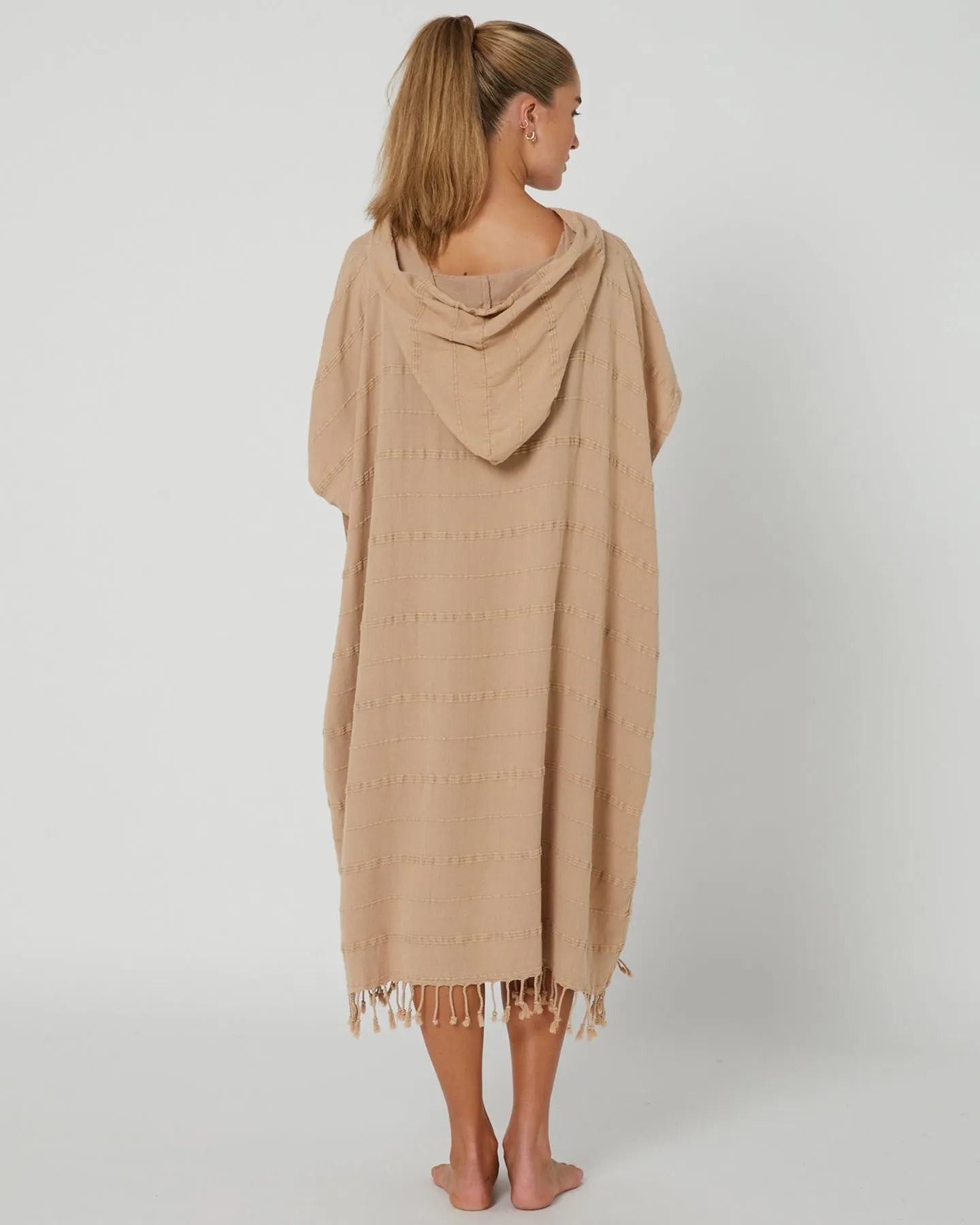 Surf Poncho/Hooded Towel – Sand