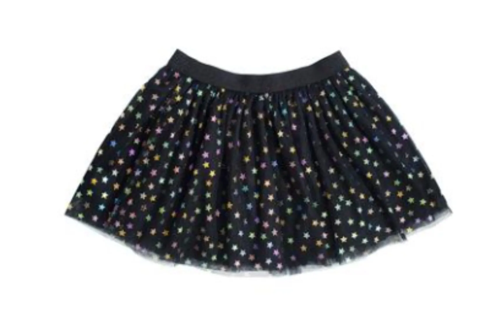 Sweet Wink Girls Halloween Black Mystical Stars Tutu Skirt