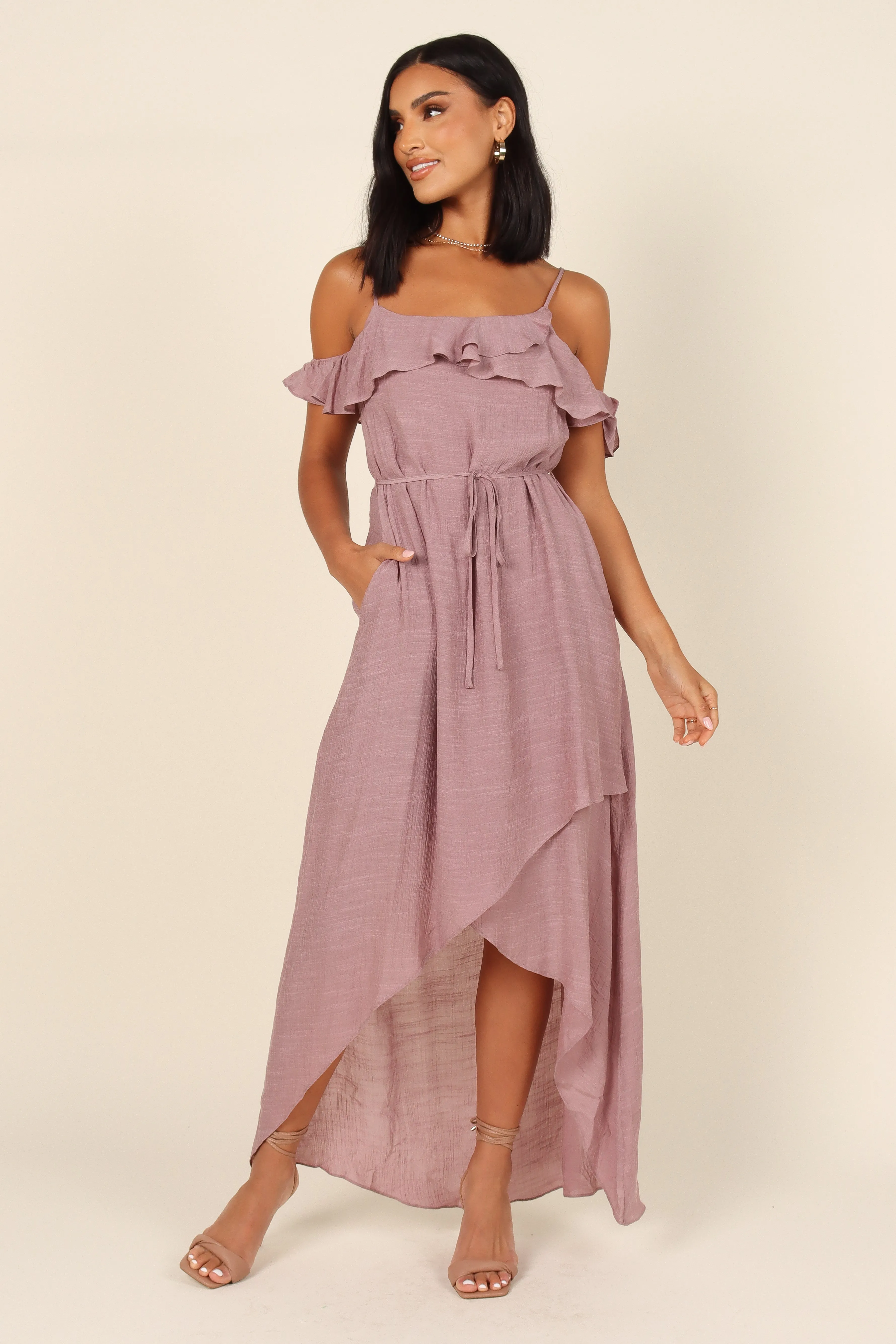 Tarma Maxi Dress - Mauve